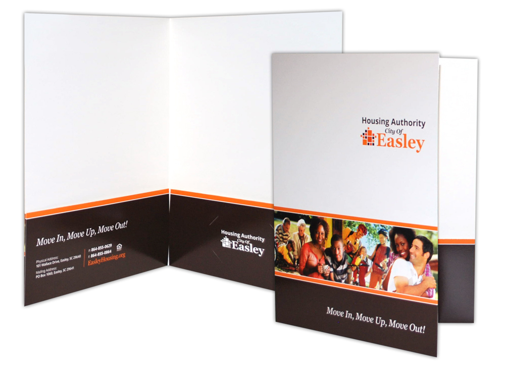 Housing Authority of the City of Easley - Print Materials- Presentation Folders