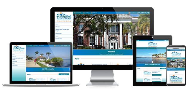 Punta Gorda Housing Authority, Florida - Responsive Website