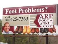 Arp Foot & Ankle Clinic, PA - Billboard