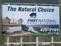 First National Bank & Trust Company - Billboard