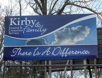 Kirby & Family Funeral & Cremation Services - Billboard