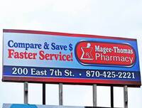 Magee-Thomas Pharmacy - Billboard