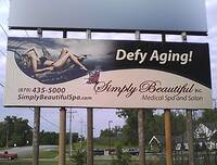 Simply Beautiful Spa - Billboard