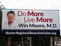 Win Moore, MD - Billboard