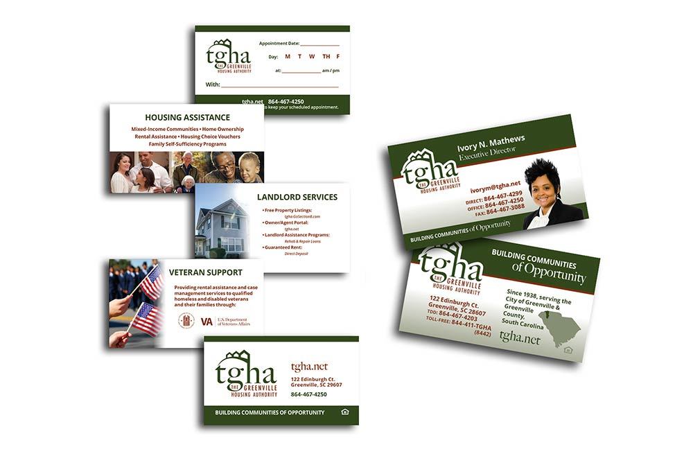 The Greenville Housing Authority - Business Cards