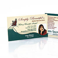 Simply Beautiful Spa - Business Cards