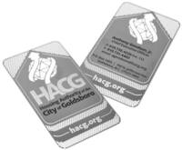 Housing Authority of the City of Goldsboro, NC - Metal Business Cards