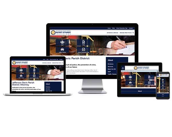Jefferson Davis Parish District Attorney, Louisiana - Responsive Website
