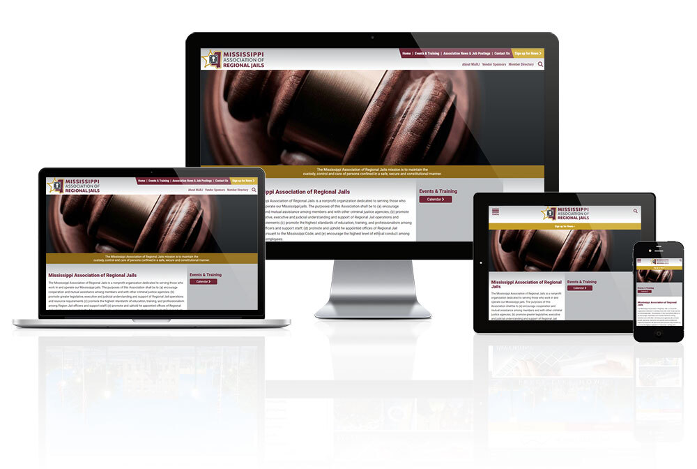 Mississippi Association of Regional Jails - Responsive Website